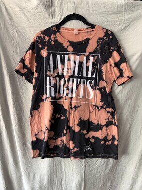 Vintage peta animal rights tshirt from vans warped tour y2k days